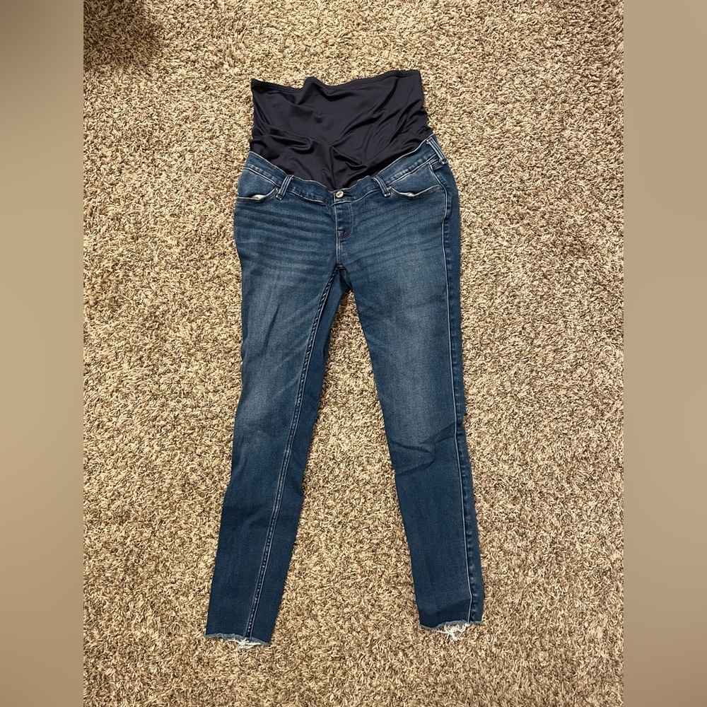 Abercrombie maternity skinny jeans